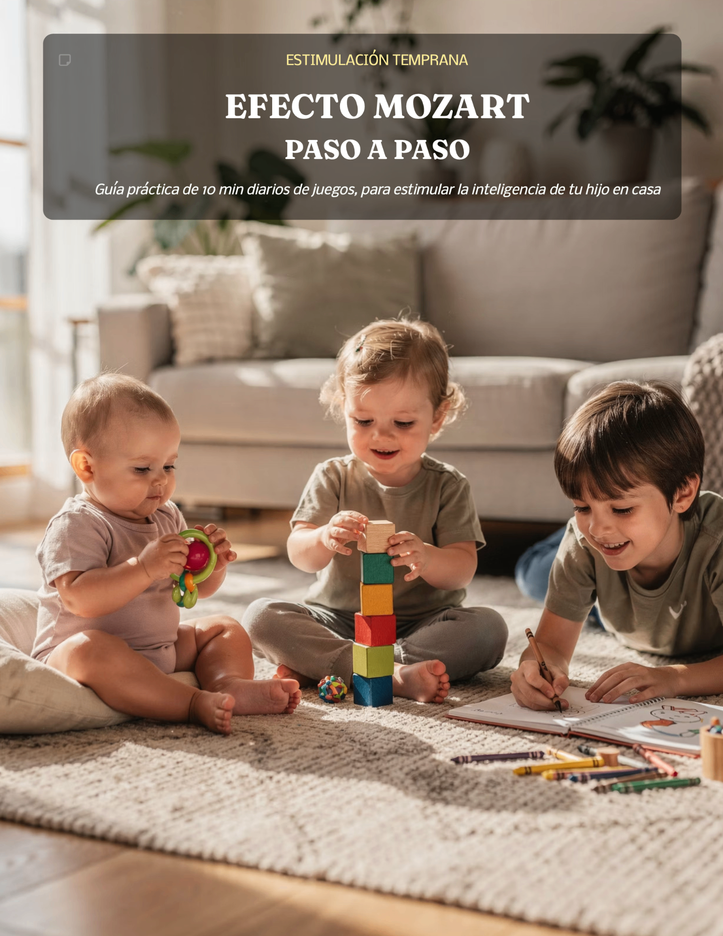 Mockup del ebook Efecto Mozart Paso a Paso